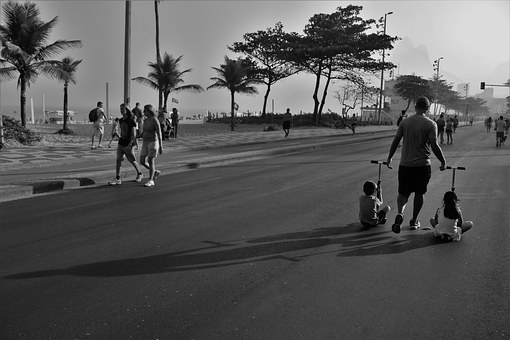 Landscape, Sunset, Sound, Horizon