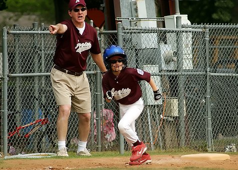Baseball, Runner, Coach, Little League