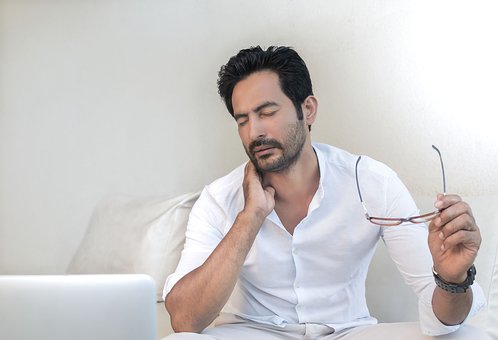 Neck, Neck Pain, Glasses, Therapist