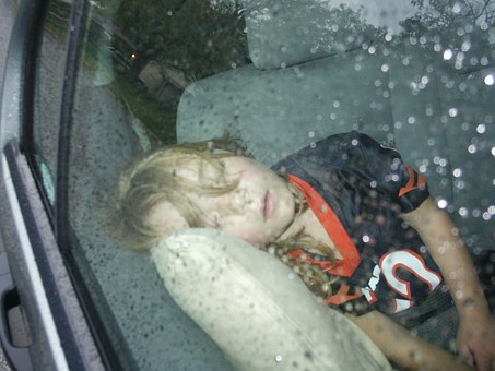 Sleeping, Young, Girl, Child