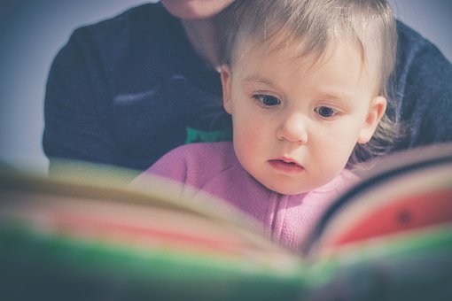 Baby, Kid, Child, Boy, Reading, Book