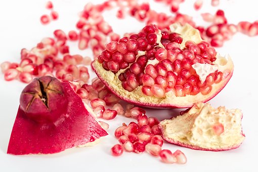Pomegranate, Fruit, Seeds, Food, Fresh