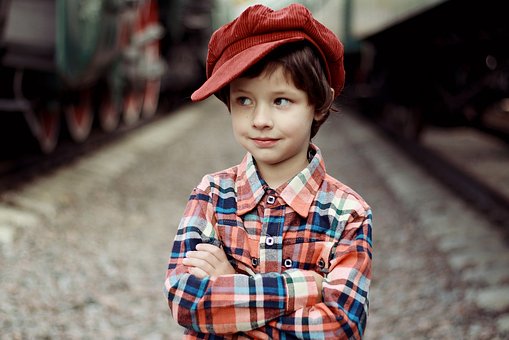 Cap, Boy, Smile, Tomboy, Emotions, Child