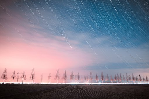 The Night Sky, Night View, Starlight